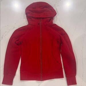 lululemon athletica Red Hoodie